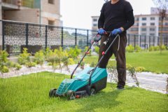 Commercial grass cutting