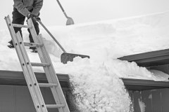 Residential snow removal services